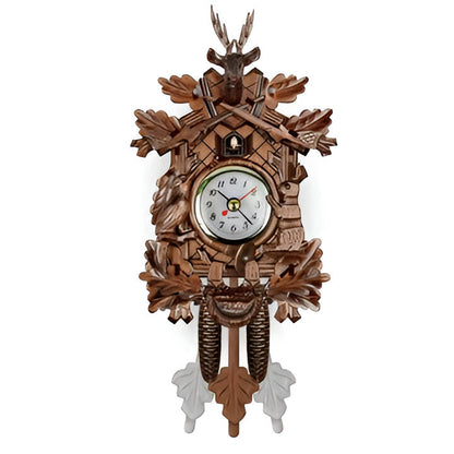 Charming Retro Cuckoo Clock with Handcrafted Elegance