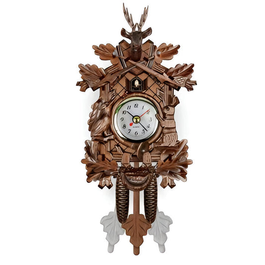 Charming Retro Cuckoo Clock with Handcrafted Elegance
