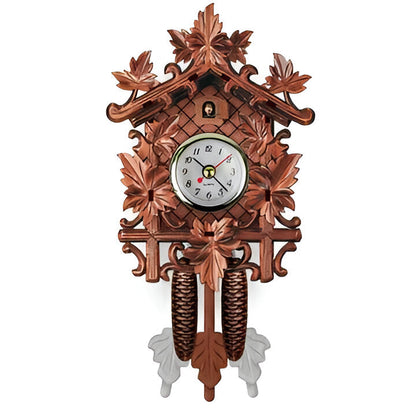 Charming Retro Cuckoo Clock with Handcrafted Elegance
