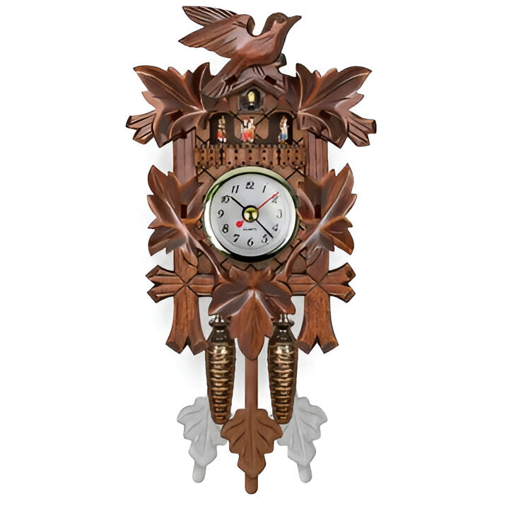 Charming Retro Cuckoo Clock with Handcrafted Elegance