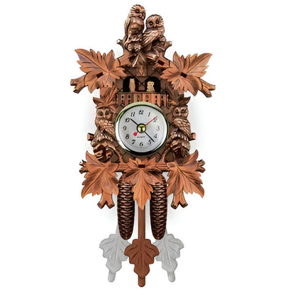 Charming Retro Cuckoo Clock with Handcrafted Elegance