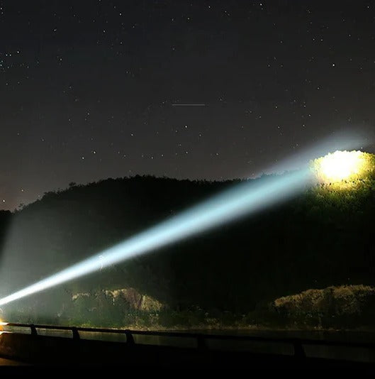 Ultra-Bright Rechargeable Pocket Flashlight with Adjustable Beam
