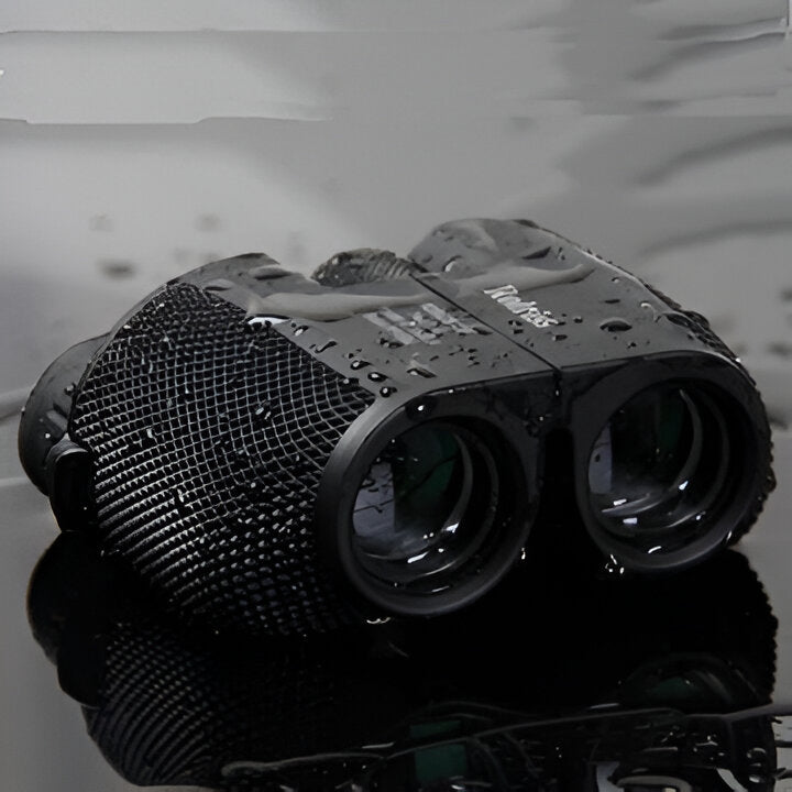 Weather-Resistant 10x Zoom Binoculars for Day and Night Use