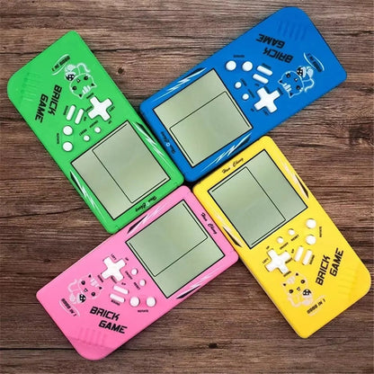 Pocket-Sized Classic Gaming Device for Family Fun