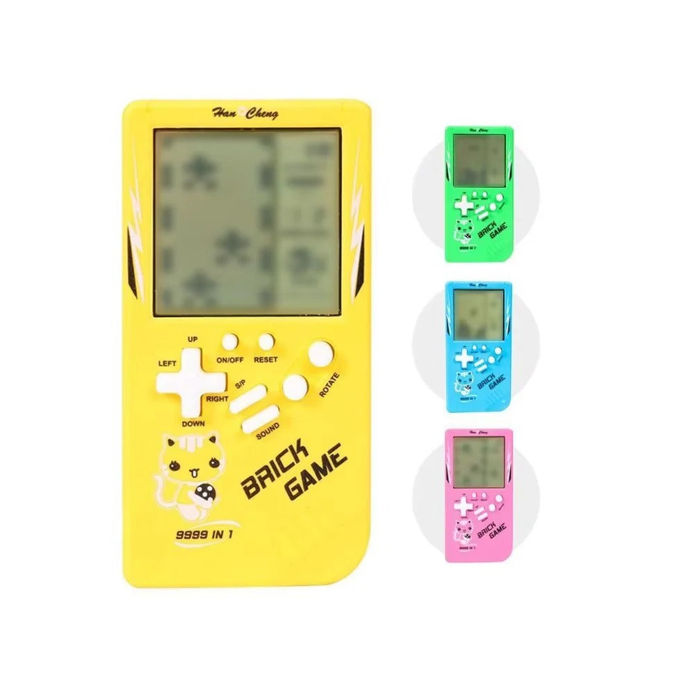 Pocket-Sized Classic Gaming Device for Family Fun