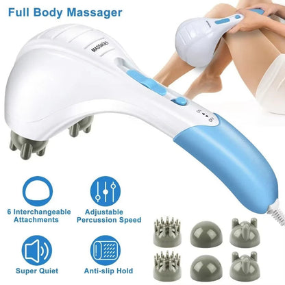 Rechargeable Dual-Head Muscle Relaxation Massager