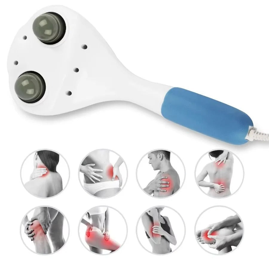 Rechargeable Dual-Head Muscle Relaxation Massager