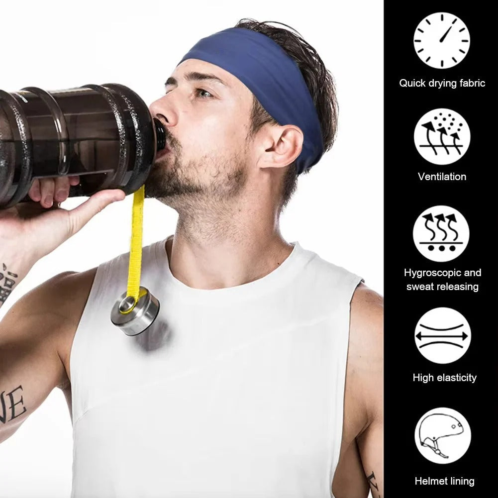 Ultimate Quick-Dry Sports Headband for All Athletes