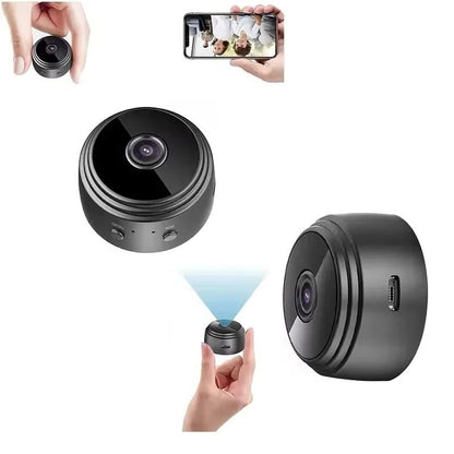 Compact 1080p HD Surveillance Camera with Audio and Night Vision