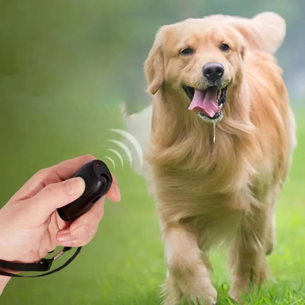 Compact Ultrasonic Canine Trainer with Night Light