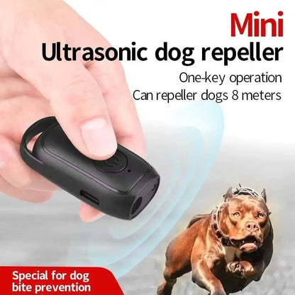 Compact Ultrasonic Canine Trainer with Night Light