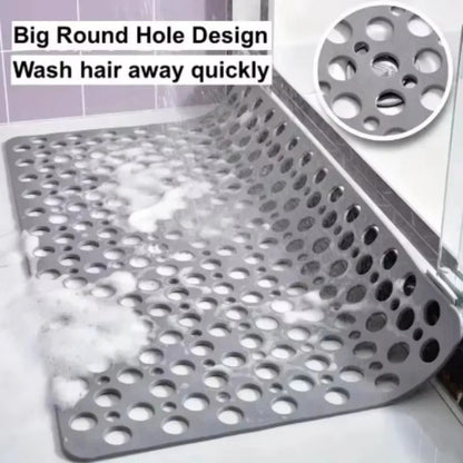 Secure Grip Square Shower Mat with Superior Suction