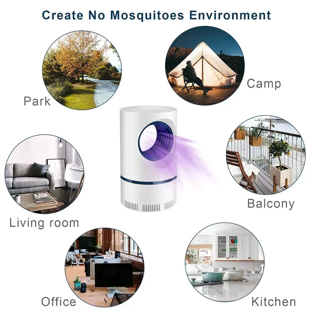 USB-Powered LED Bug Zapper for Indoor Pest Control