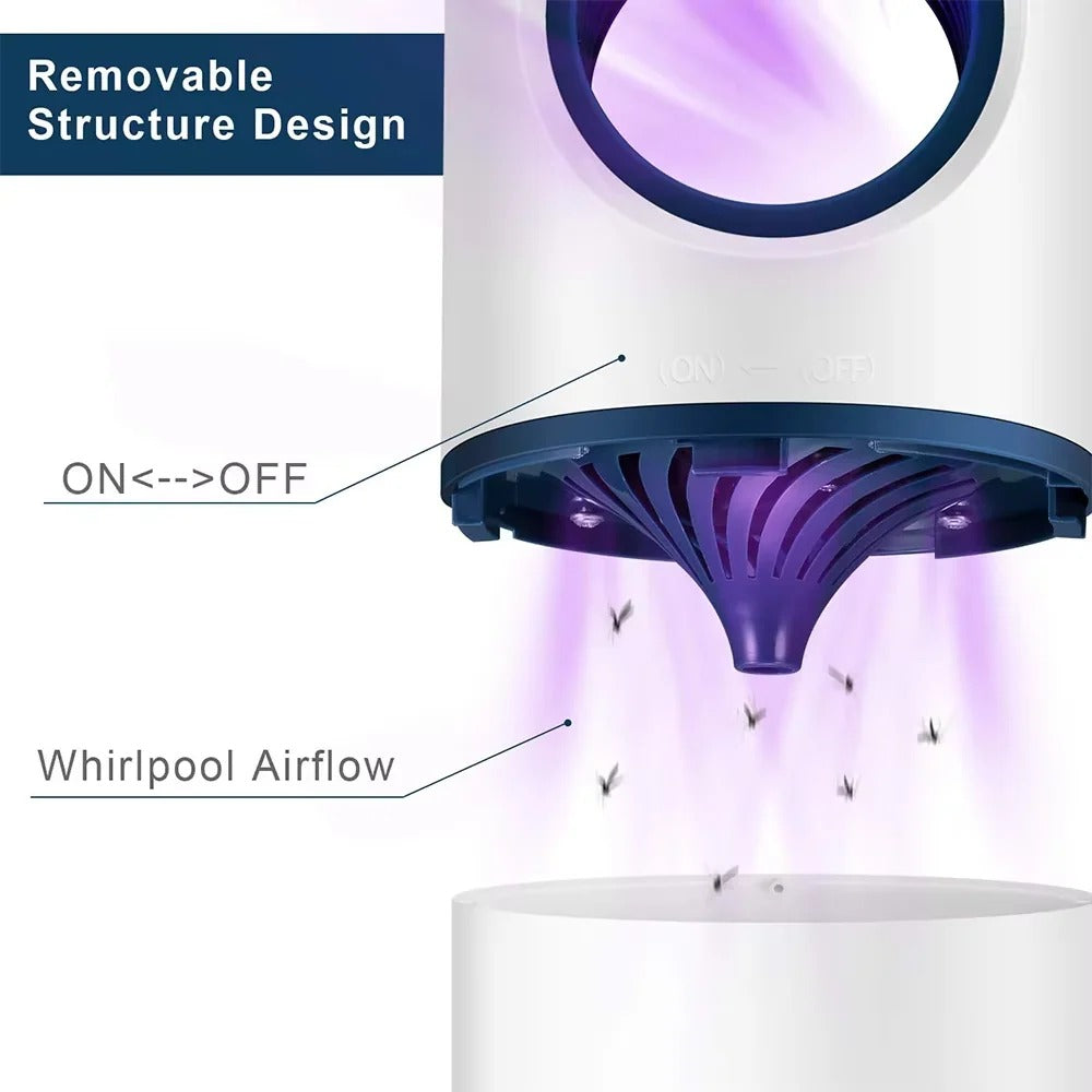 USB-Powered LED Bug Zapper for Indoor Pest Control