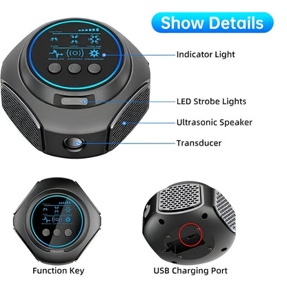 Eco-Friendly Ultrasonic Insect Deterrent for Your Home
