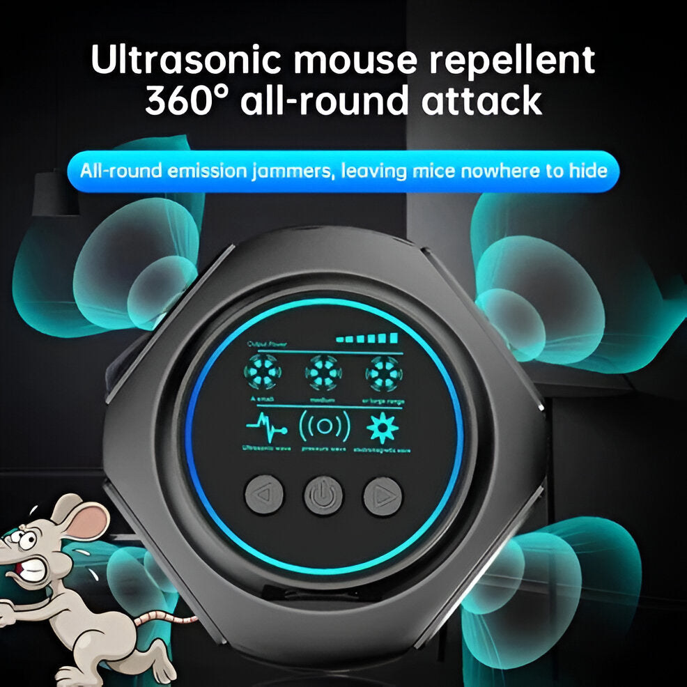 Eco-Friendly Ultrasonic Insect Deterrent for Your Home