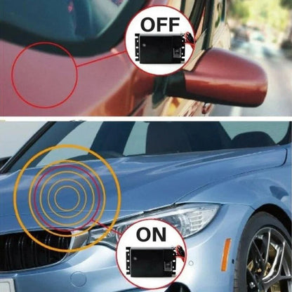 Compact Ultrasonic Rodent Defense System for Vehicles