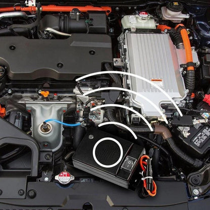 Compact Ultrasonic Rodent Defense System for Vehicles