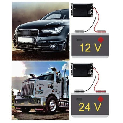 Compact Ultrasonic Rodent Defense System for Vehicles