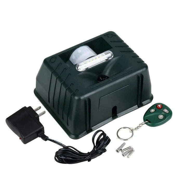 Eco-Friendly Ultrasonic Bird Deterrent for Outdoor Spaces