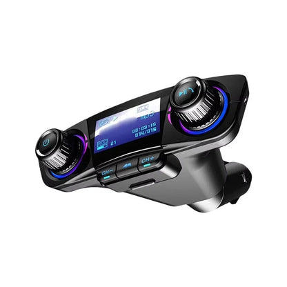 Smart Bluetooth Car Audio Transmitter with Dual USB Ports
