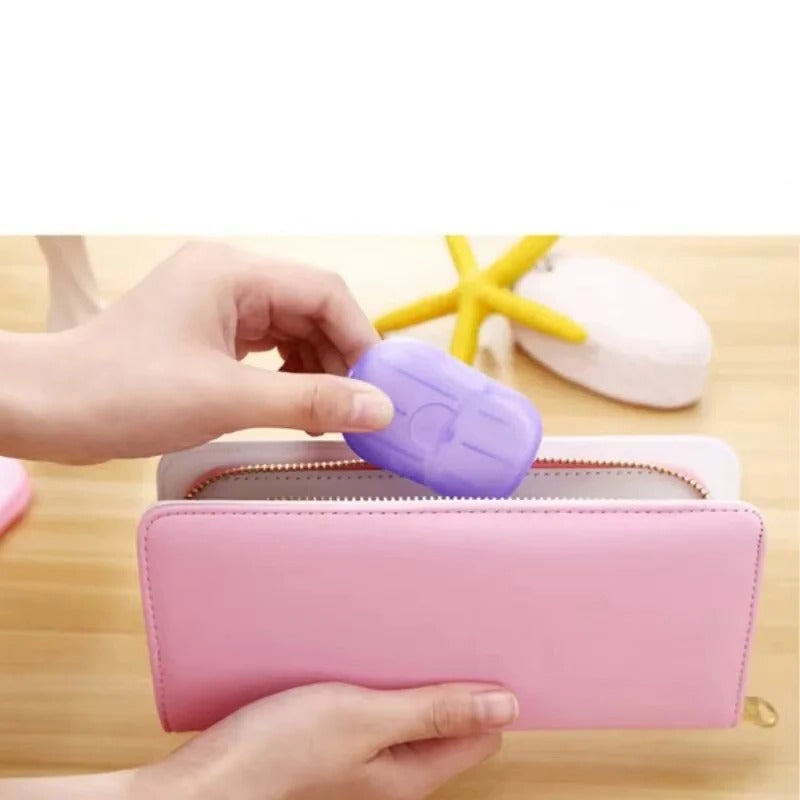 Eco-Friendly Travel Soap Sheets for On-the-Go Cleanliness