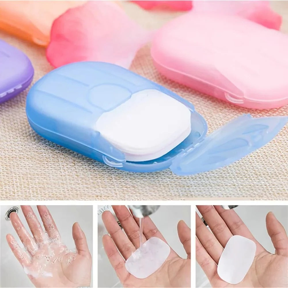 Eco-Friendly Travel Soap Sheets for On-the-Go Cleanliness