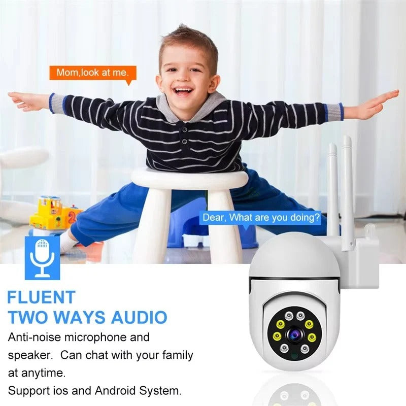 All-Weather 1080P Smart Security Camera with 4X Zoom