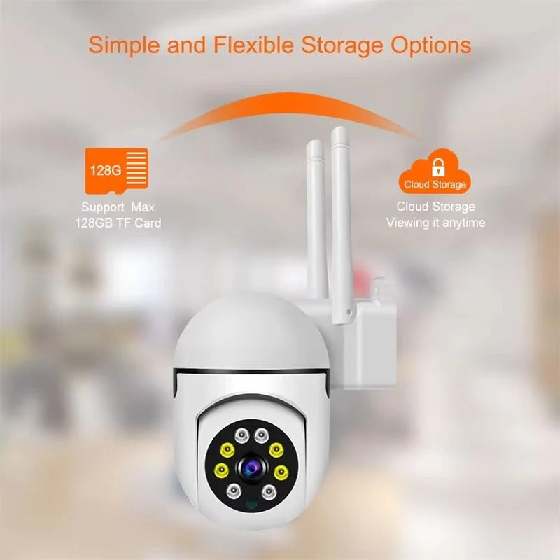 All-Weather 1080P Smart Security Camera with 4X Zoom