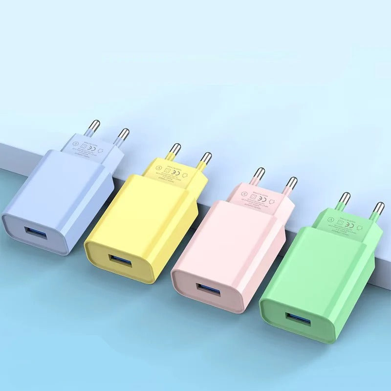 Rapid Charge 10W USB Wall Adapter for All Devices