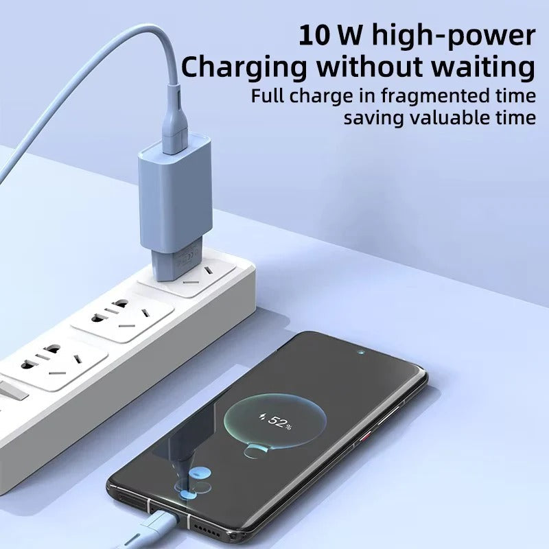 Rapid Charge 10W USB Wall Adapter for All Devices