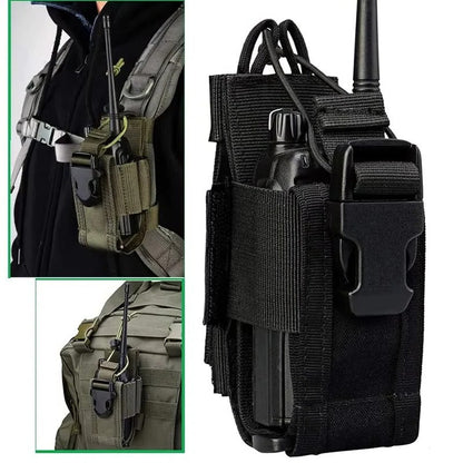 Rugged Communication Pouch for Easy Belt Access