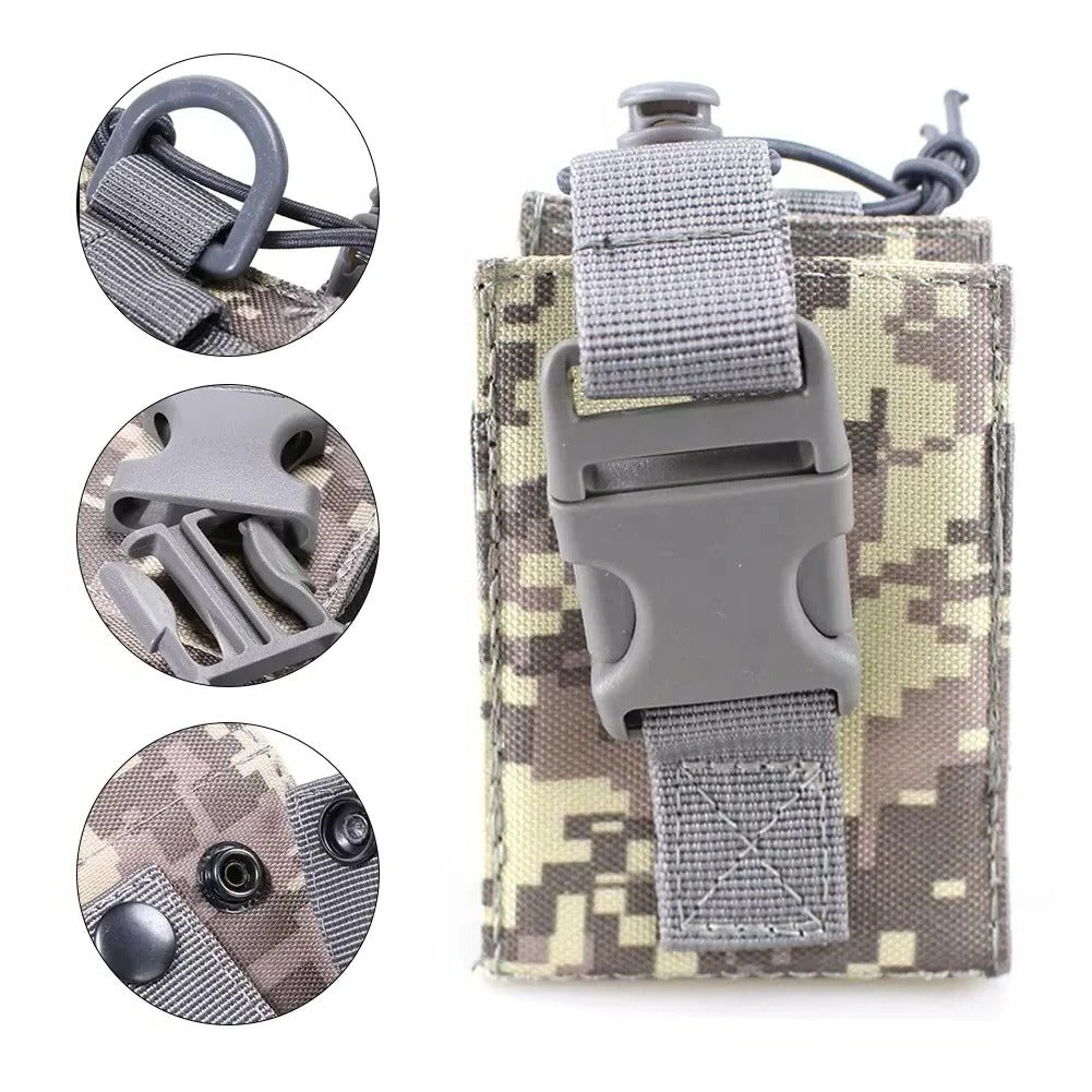 Rugged Communication Pouch for Easy Belt Access