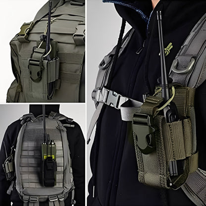 Rugged Communication Pouch for Easy Belt Access