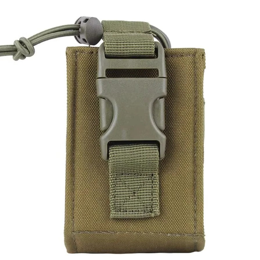 Rugged Communication Pouch for Easy Belt Access
