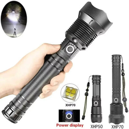 Versatile USB Rechargeable LED Torch with 5 Lighting Options