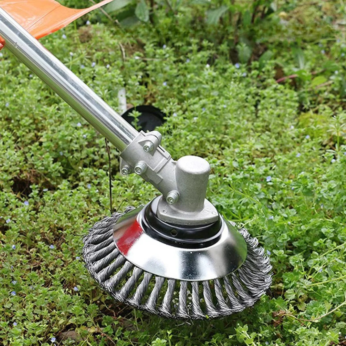 Heavy-Duty Steel Brush Cutter Head - 6 & 8 Inch Options