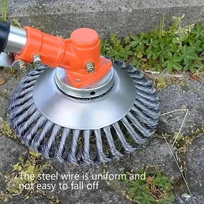 Heavy-Duty Steel Brush Cutter Head - 6 & 8 Inch Options