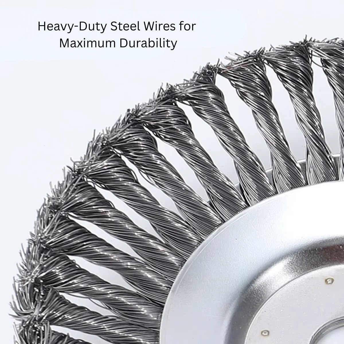 Heavy-Duty Steel Brush Cutter Head - 6 & 8 Inch Options