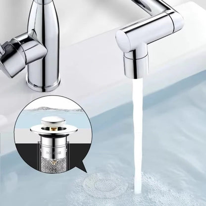 Versatile Push-Button Sink Drain Stopper for Home Use