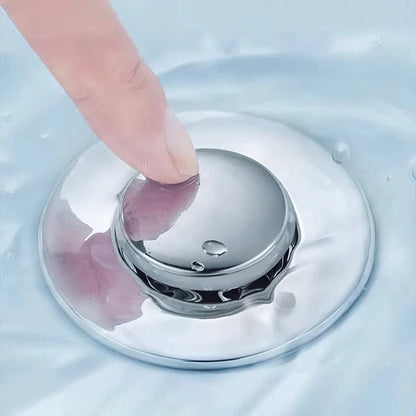 Versatile Push-Button Sink Drain Stopper for Home Use