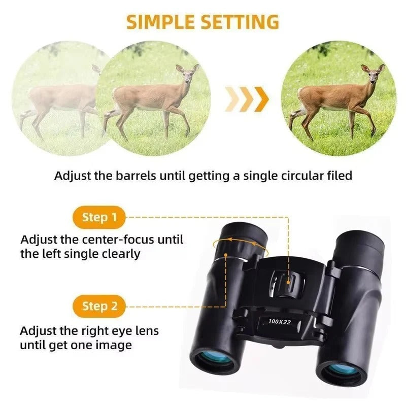 Compact High-Performance Binoculars for Outdoor Adventures