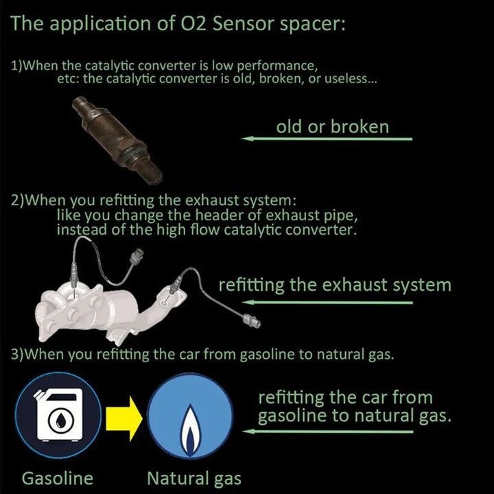 Versatile O2 Sensor Connector M18×1.5 - Essential Diagnostic Tool