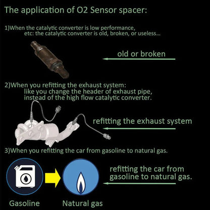 Versatile O2 Sensor Connector M18×1.5 - Essential Diagnostic Tool