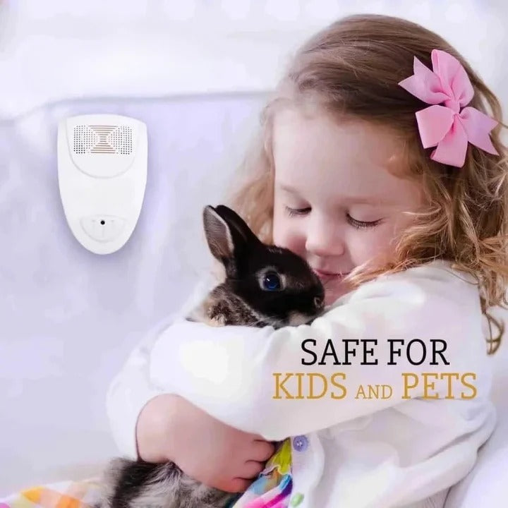Eco-Safe Ultrasonic Pest Bouncer for Home Comfort