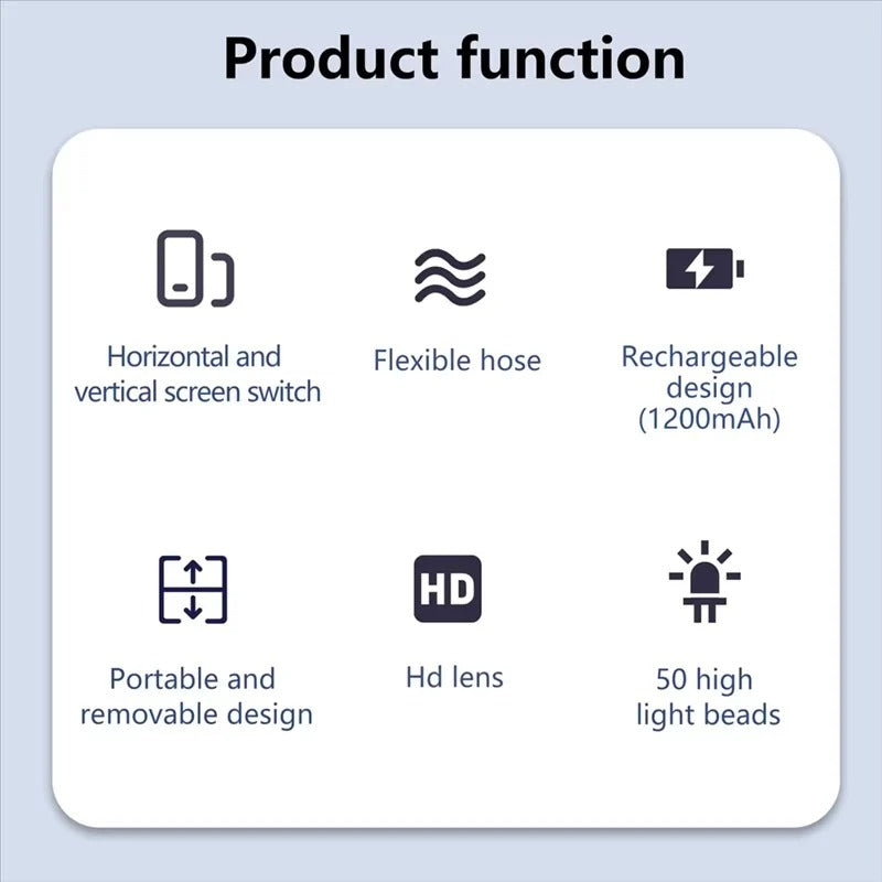 Ergonomic LED Magnifying Tool with Interchangeable Zoom Lens