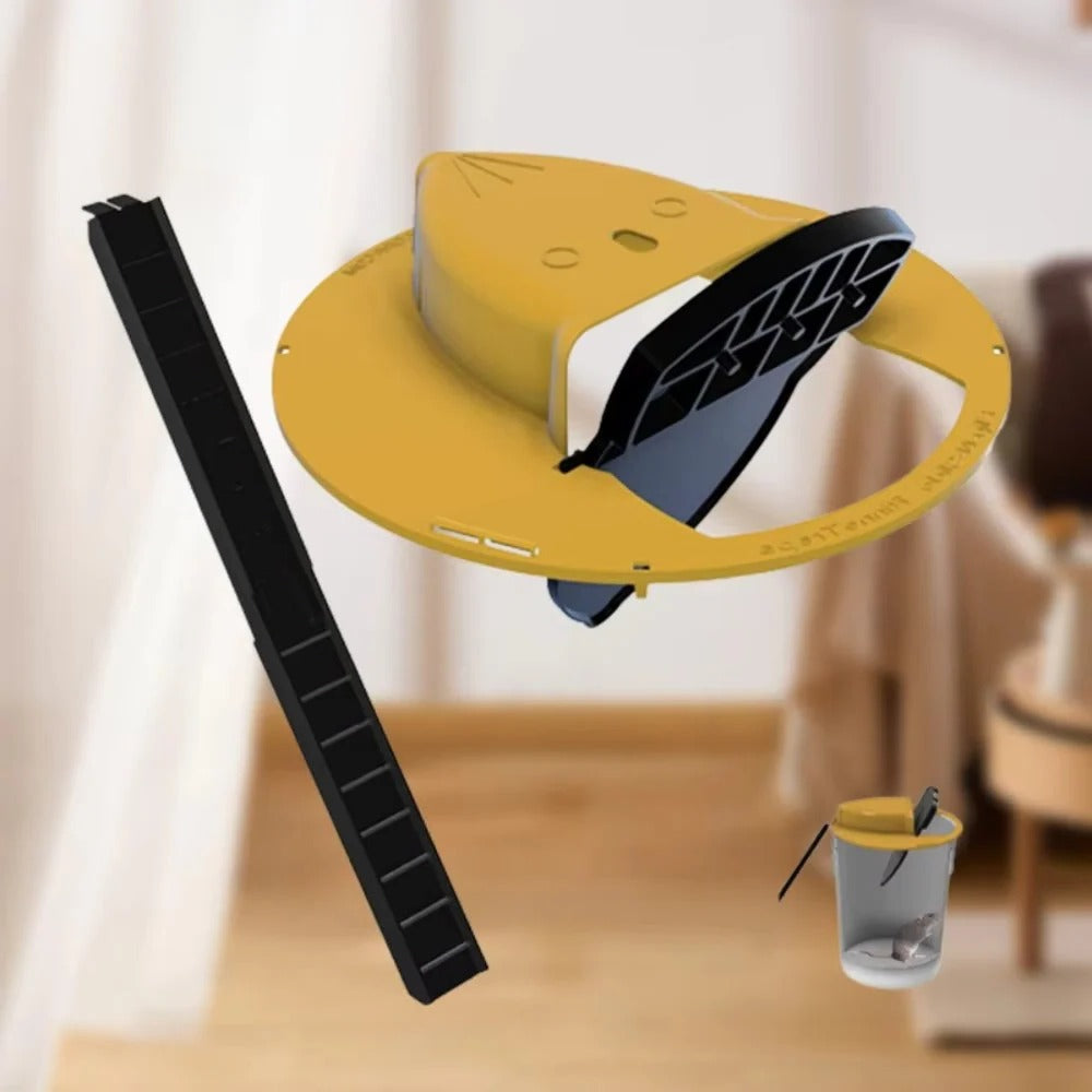 Self-Resetting Rodent Trap for Effortless Indoor and Outdoor Use