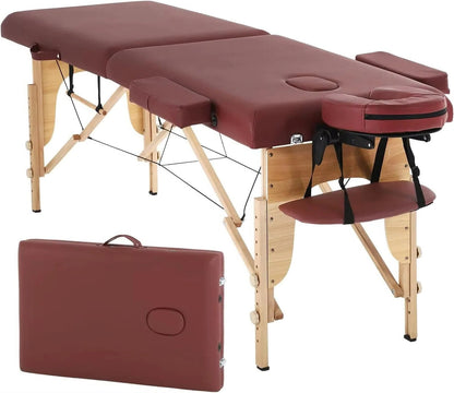 Lightweight Portable Massage Table with Convenient Carry Bag