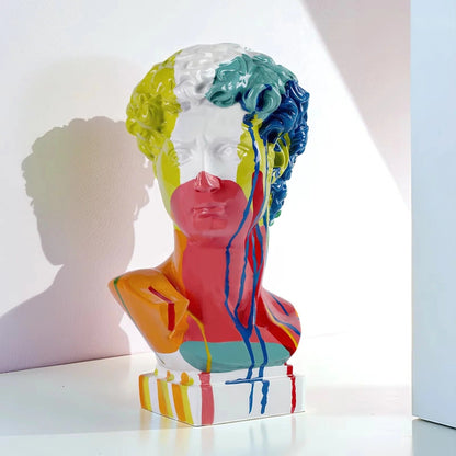 Sophisticated Resin Bust Sculpture for All Settings