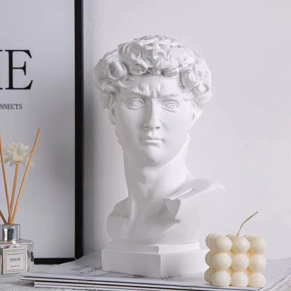 Sophisticated Resin Bust Sculpture for All Settings